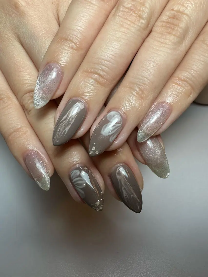 セミロング shandy nailのネイルデザイン