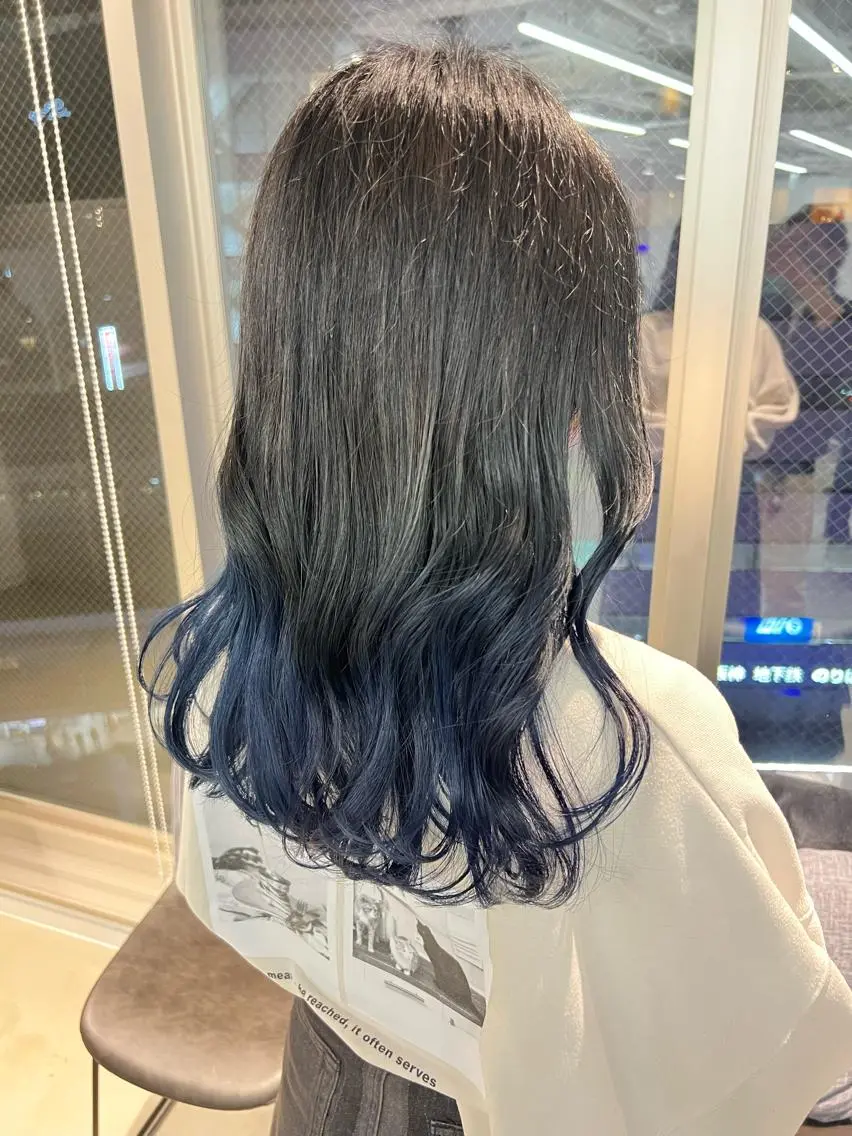 ミディアム ヘアカラー 【副店長】DAYS 2nd 久木山湧也のヘアスタイル