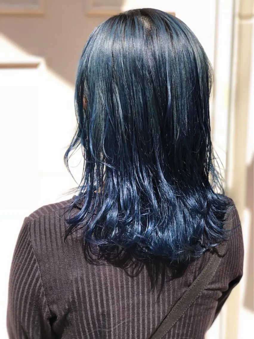 ミディアム カラー 🫟Blanco🫟 Color&Careのヘアスタイル