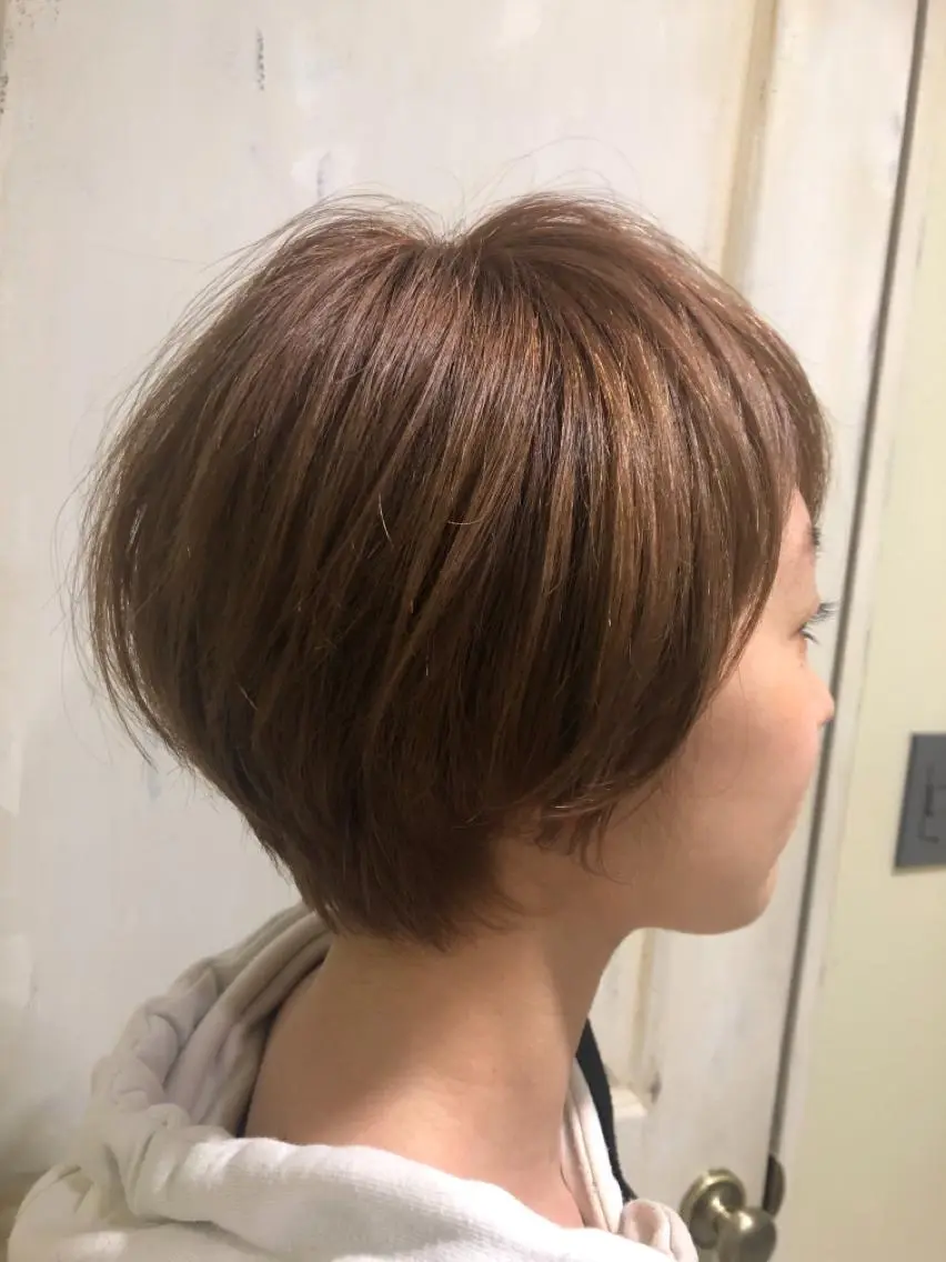 ショート Zina 渋谷のヘアスタイル