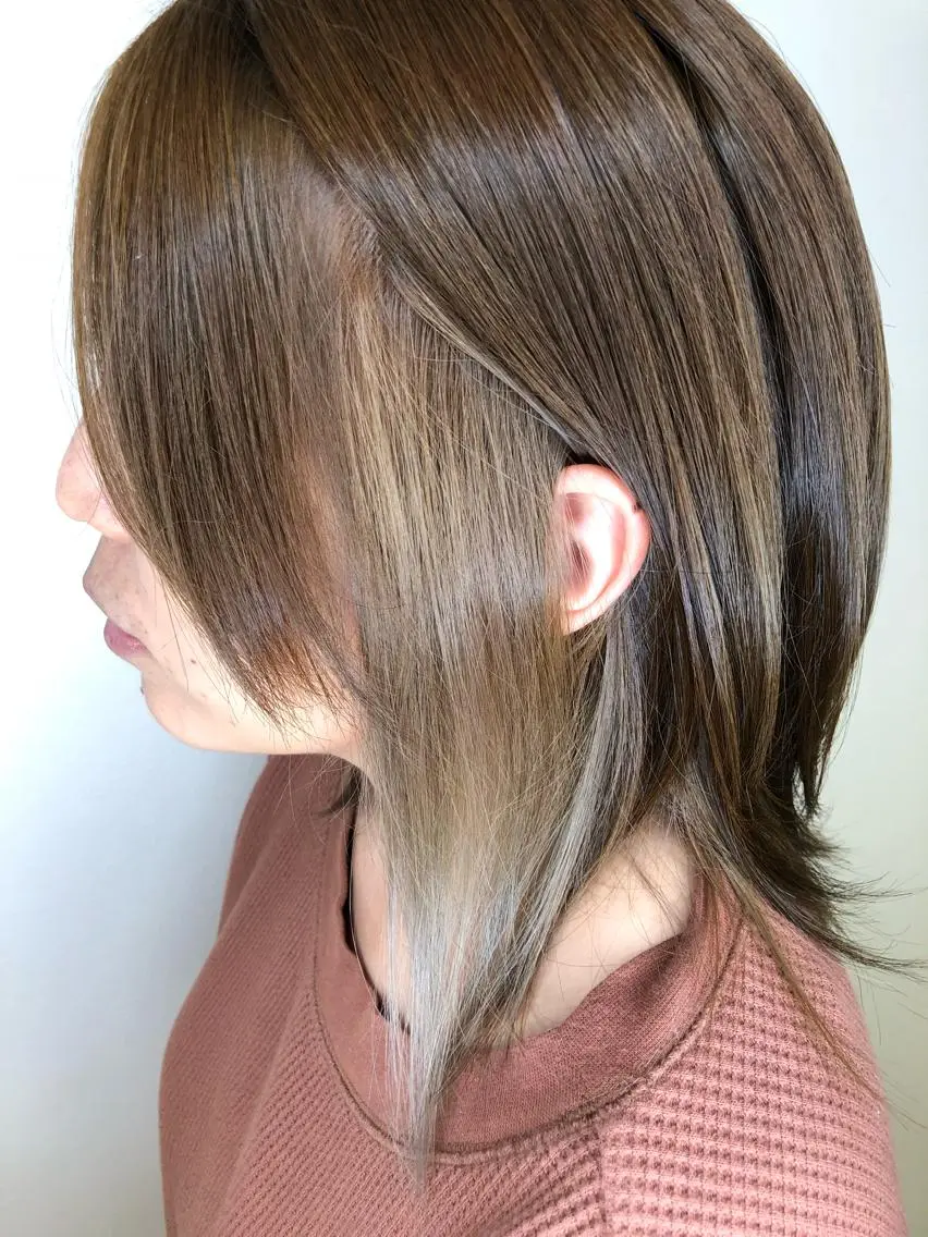 ミディアム ヘアカラー NYNY大久保店松浦 正覚のヘアスタイル