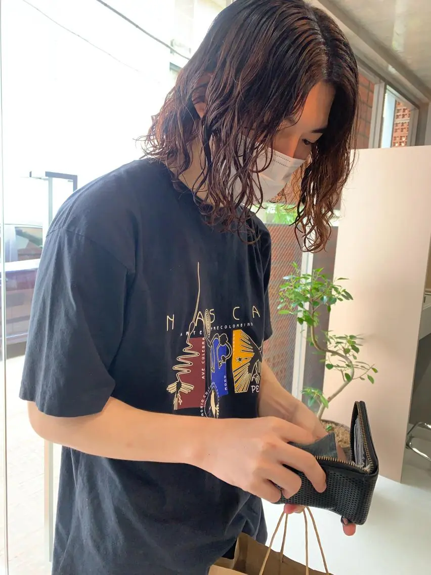 ミディアム パーマ ボブパーマコテ巻き風 パーマNo1深江秀平のヘアスタイル