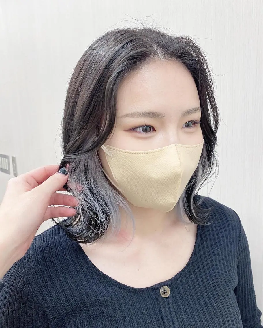 ショート 心斎橋ヘアカラー 海外ﾚｲﾔｰ/マリナのヘアスタイル