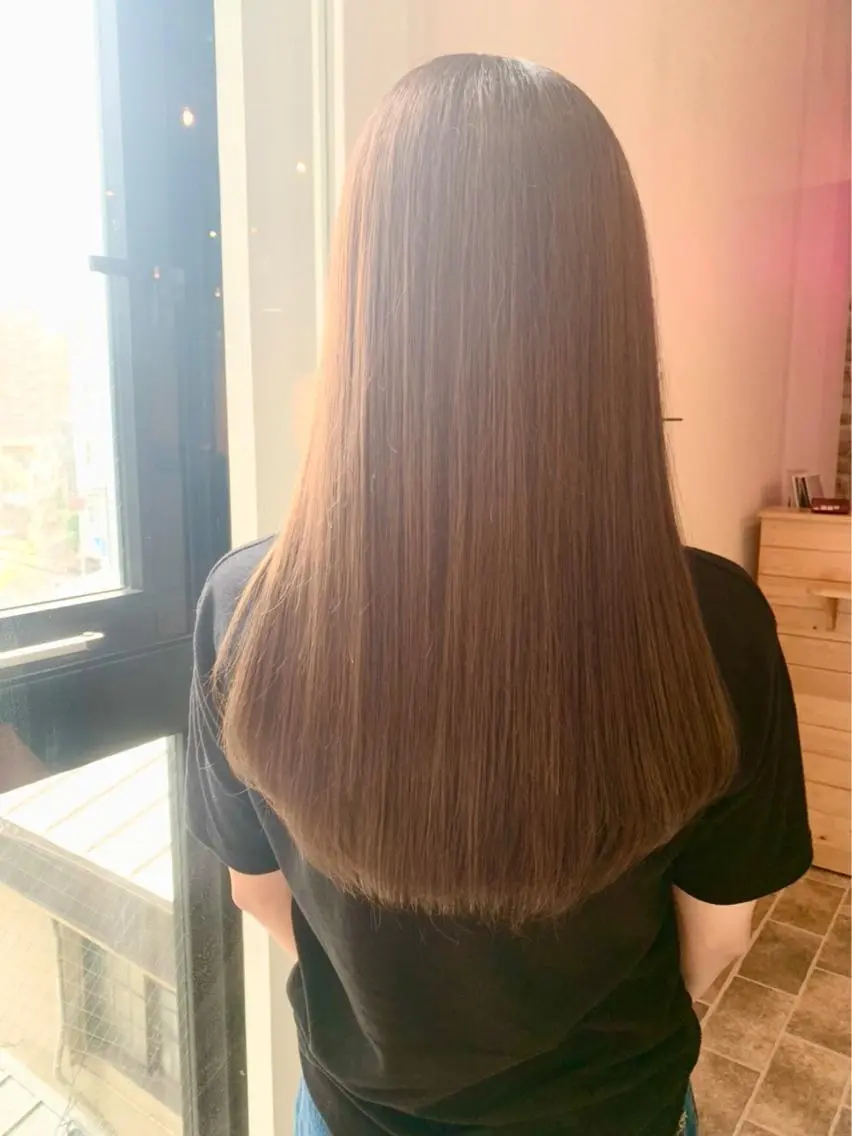 カラー 縮毛矯正 トリートメント ヘアカラー&縮毛矯正 STAR☆RIVERのヘアスタイル