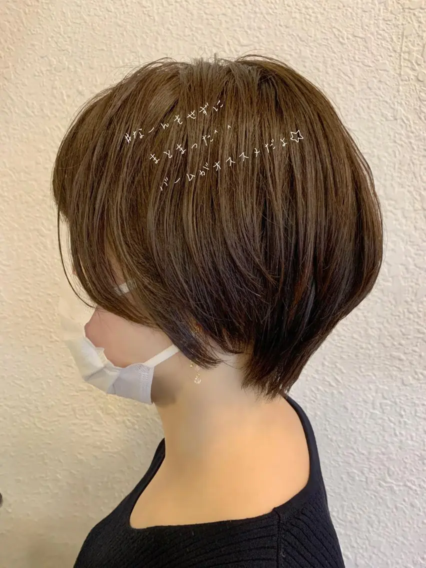 ショート ショートヘア 高原 ジュンのヘアスタイル