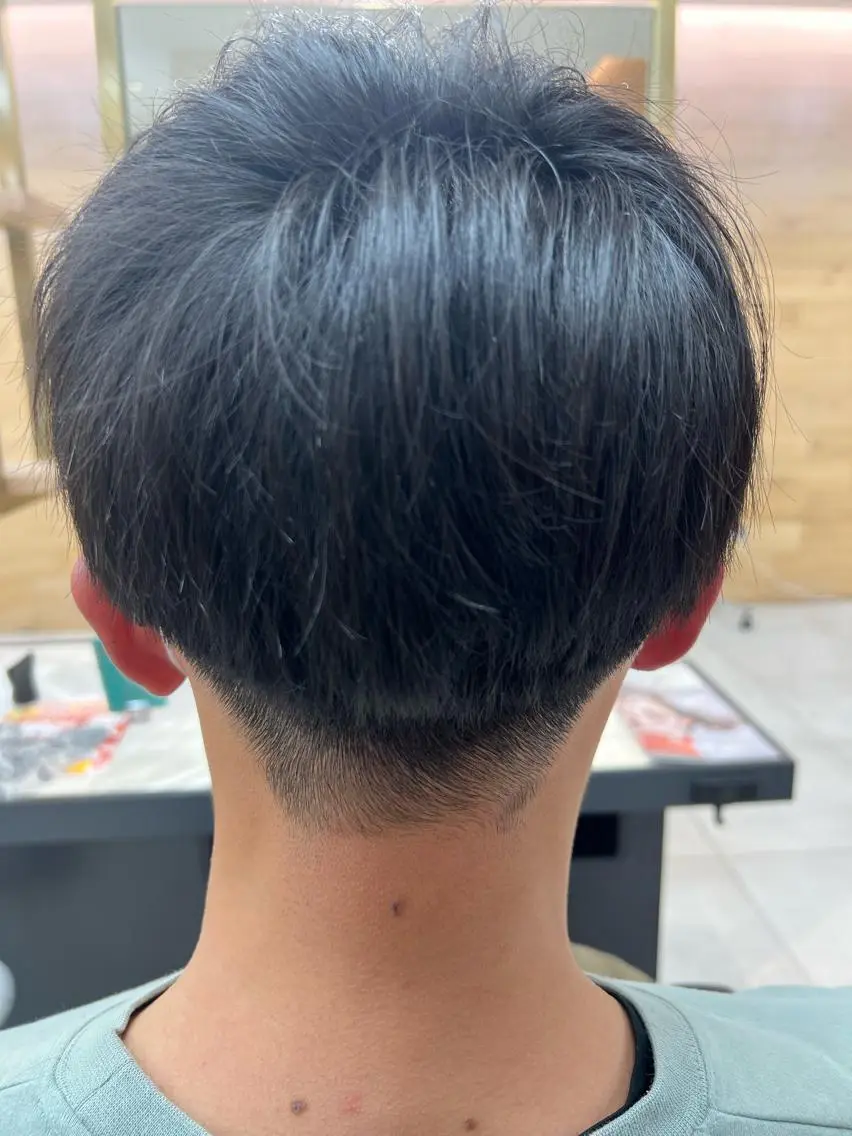 メンズ センターパート カット パーマ トリートメント 古山 侑東 /シャドウパーマのヘアスタイル