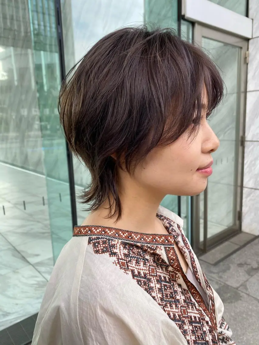 ショート カラー ヘアアレンジ 【代表】 たき〜のヘアスタイル