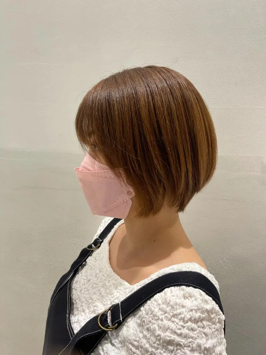 ショート 丸みショート ショートヘア ✨パーソナルカラー✨ 髪質改善 成澤 亨碩のヘアスタイル