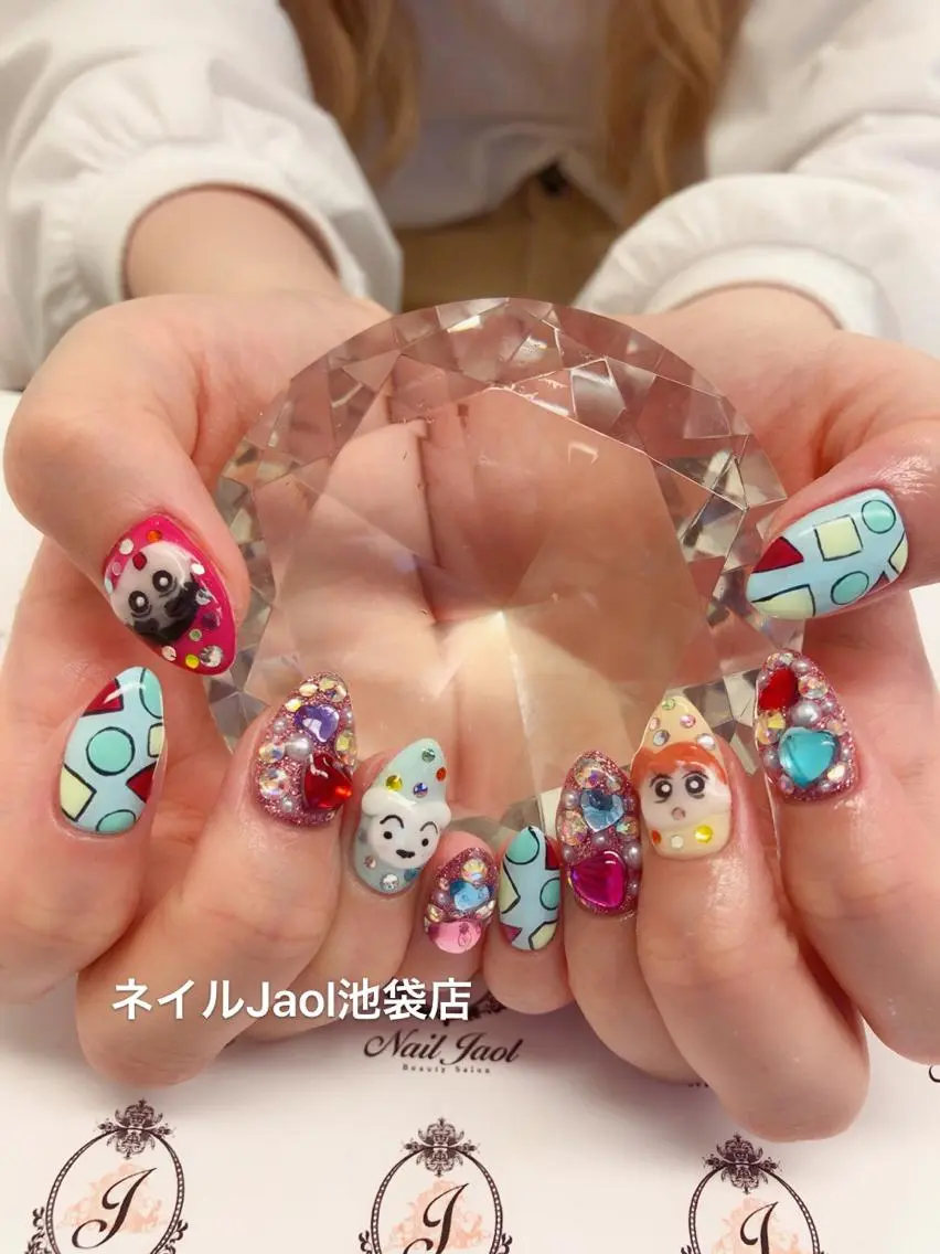 ミディアム ネイルJaol 池袋のネイルデザイン