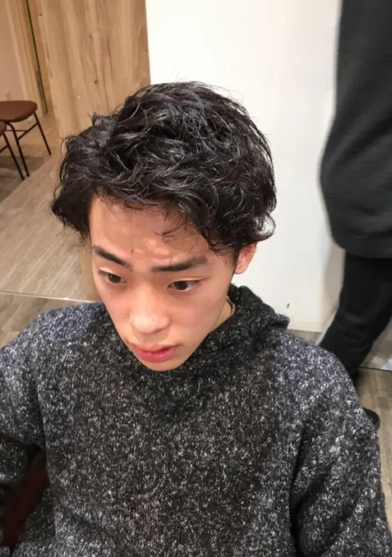 ショート パーマ メンズ メンズパーマ 限定クーポン 💕大量更新ブリーチのヘアスタイル