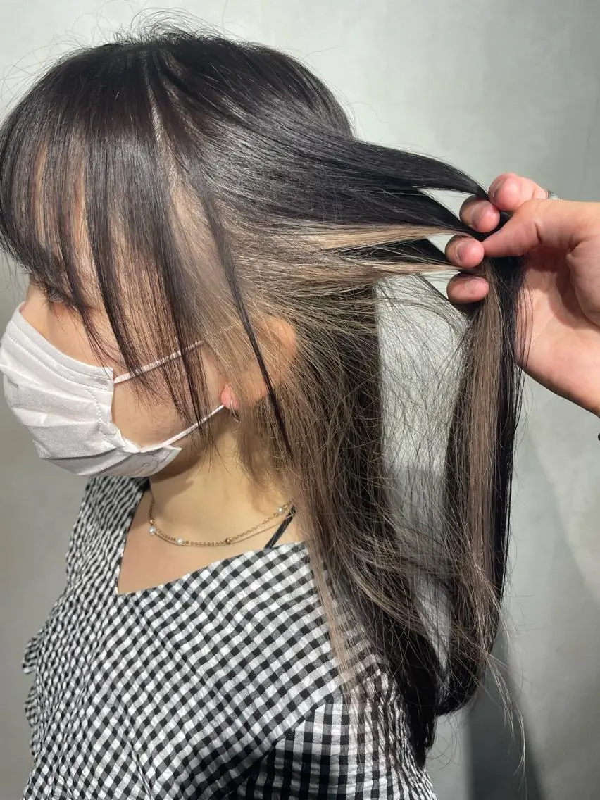 ロング メンズパーマ 工藤勇也のヘアスタイル