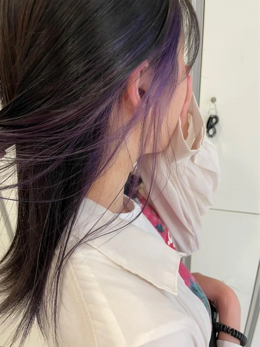 ロング カラー 田谷 夏生のヘアスタイル