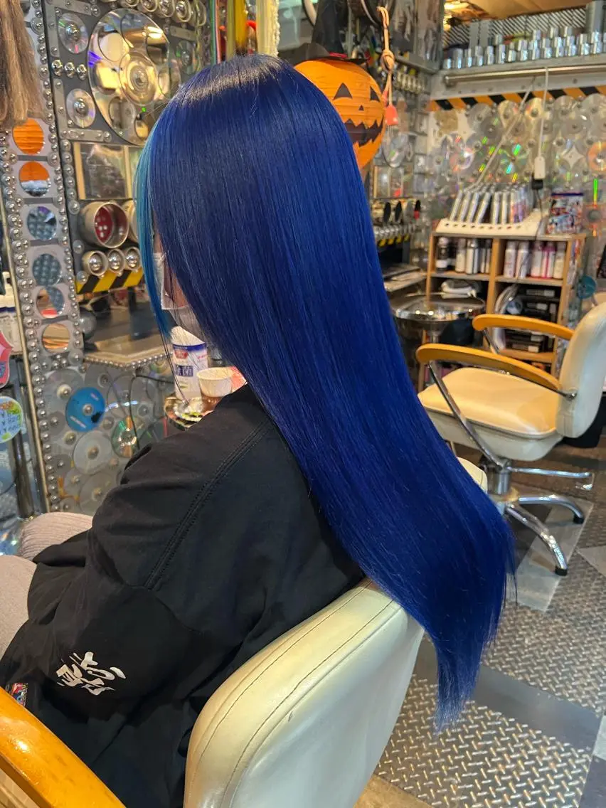 ロング カラー カット ヘアカラー KOYA ｺﾔのヘアスタイル
