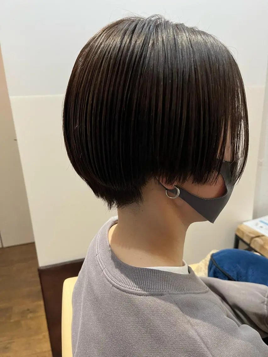 ショート カラー カット ヘアカラー 代表 土屋ヒロユキ ショートカットのヘアスタイル