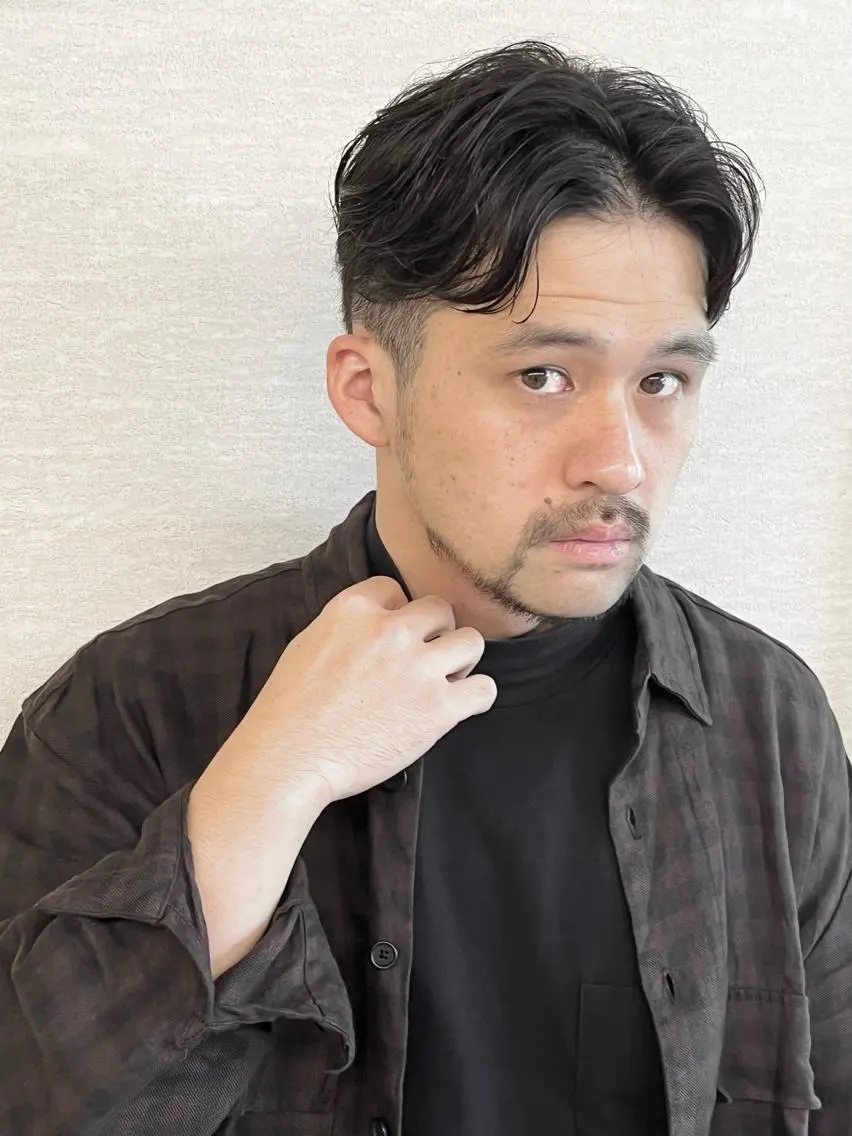 ショート パーマ あだち 寺田町のヘアスタイル