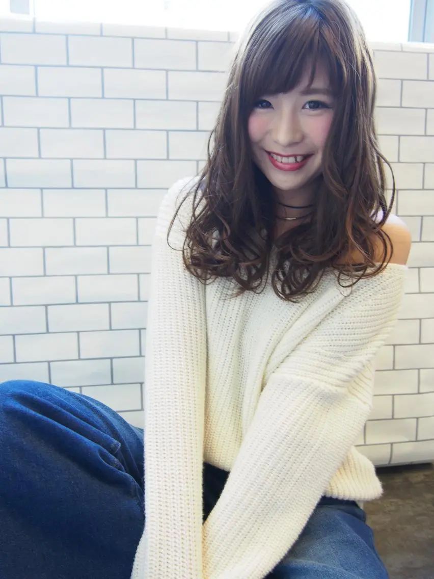 ロング ほさか しんごのヘアスタイル