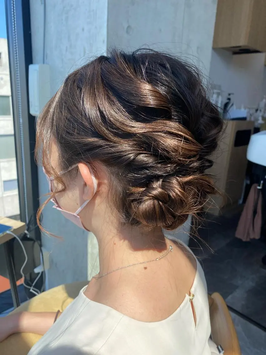ヘアアレンジ ヘアセット 似合う髪型見つけます AYAKAのヘアスタイル