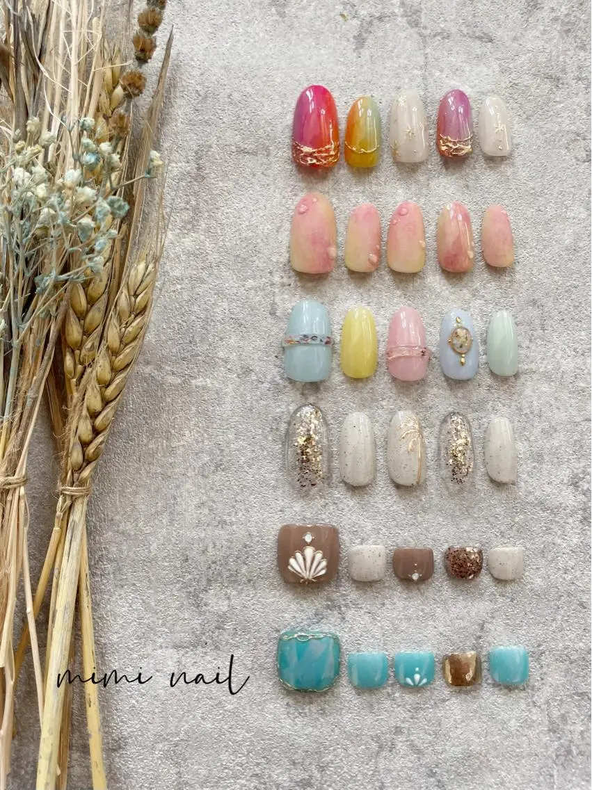 ネイル ハンドネイル mimi nailのネイルデザイン