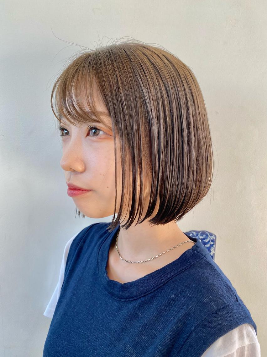 ショート ボブ 豊中/カット/上西 力のヘアスタイル