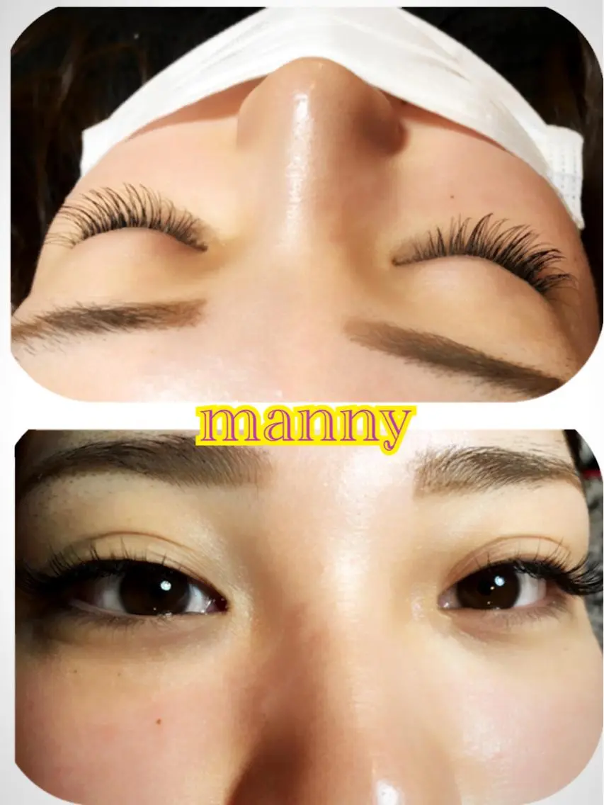 マツエク・マツパ Cカール manny eyelashのマツエク・マツパデザイン