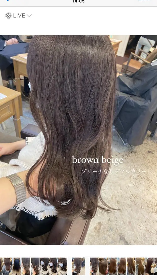ミディアム カット ヘアカラー トリートメント 似合わせレイヤーカッ ト🩶瀧本美咲のヘアスタイル