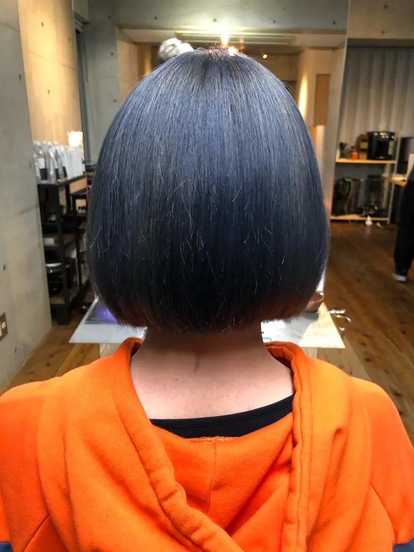 ショート カラー ダブルカラー nagisa /縮毛矯正のヘアスタイル