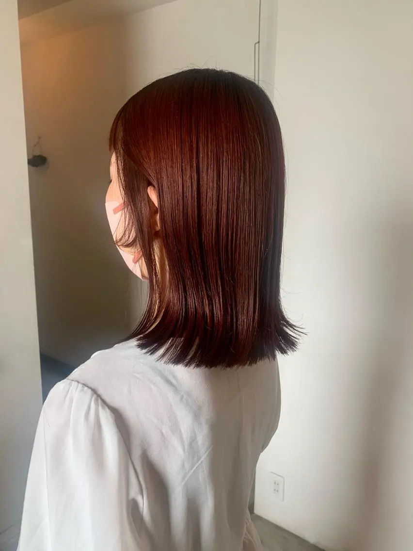 セミロング カラー room3小出 奈央子のヘアスタイル