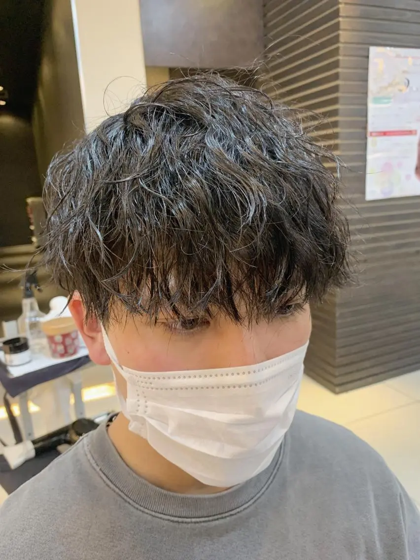 ショート 失敗しないパーマ 稲葉/草薙のヘアスタイル
