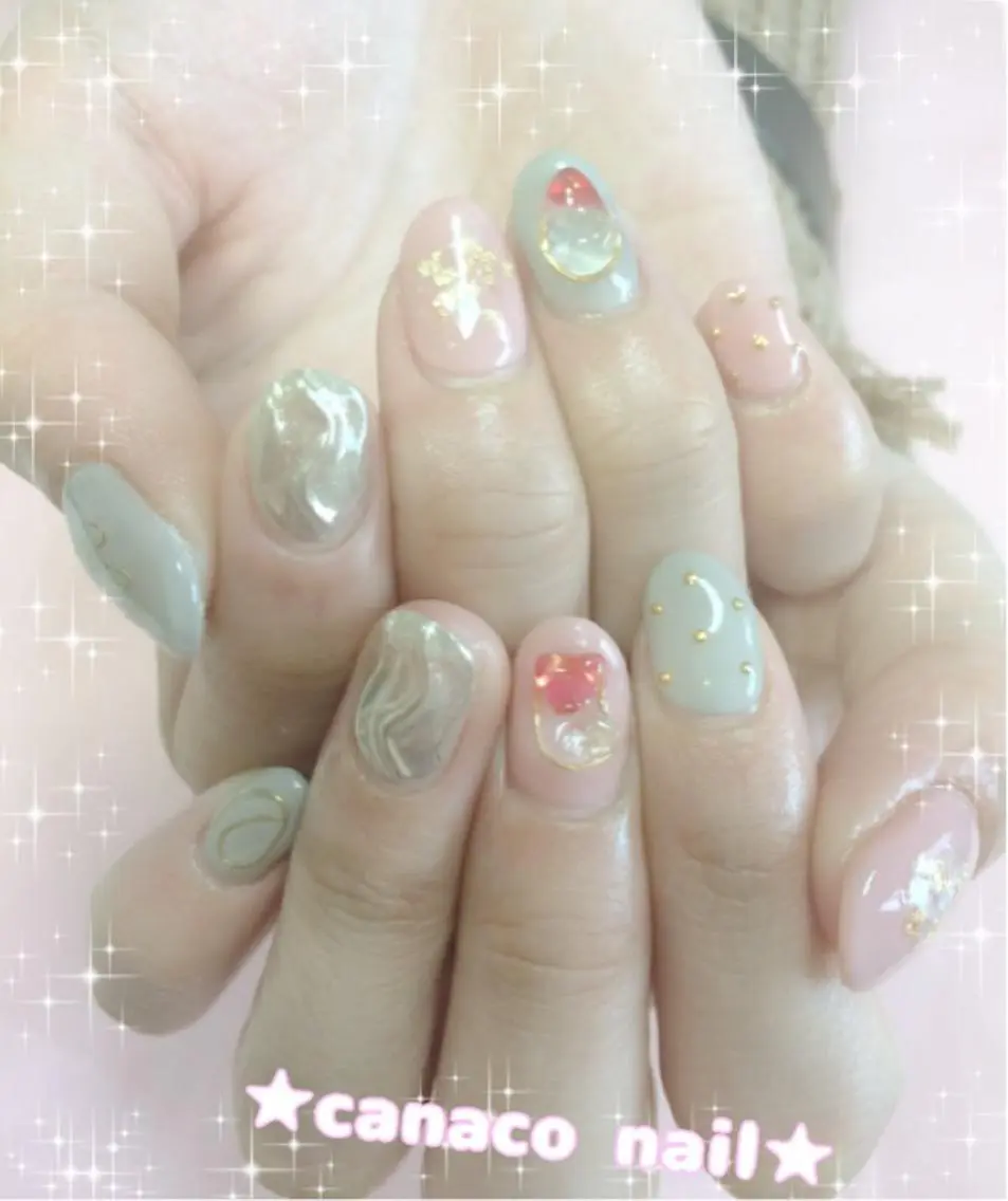 ネイル アートネイル ハンドネイル ハンドケア ベテランネイル cnc nailのネイルデザイン