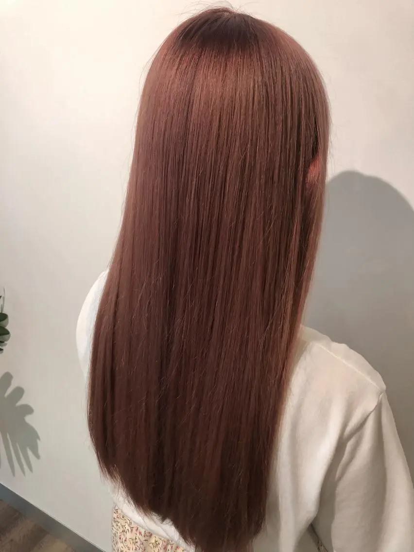 ロング カラー 村上 遼華のヘアスタイル