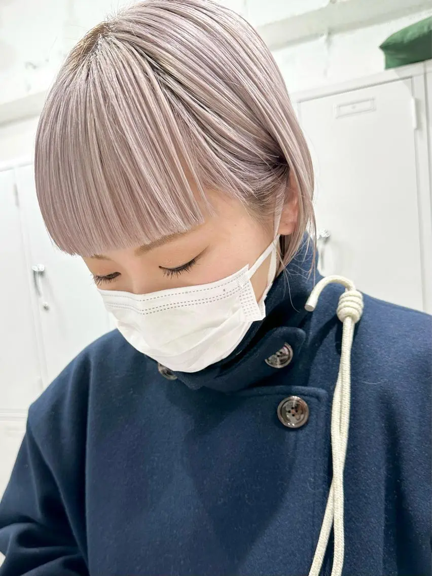 ショート カラー カット ヘアカラー トリートメント kai .のヘアスタイル