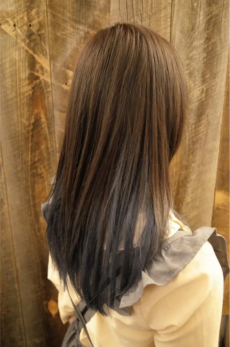 セミロング カラー インナーカラー ヘアカラー Bianca  代表 硲　貴亮【東武練馬】のヘアスタイル