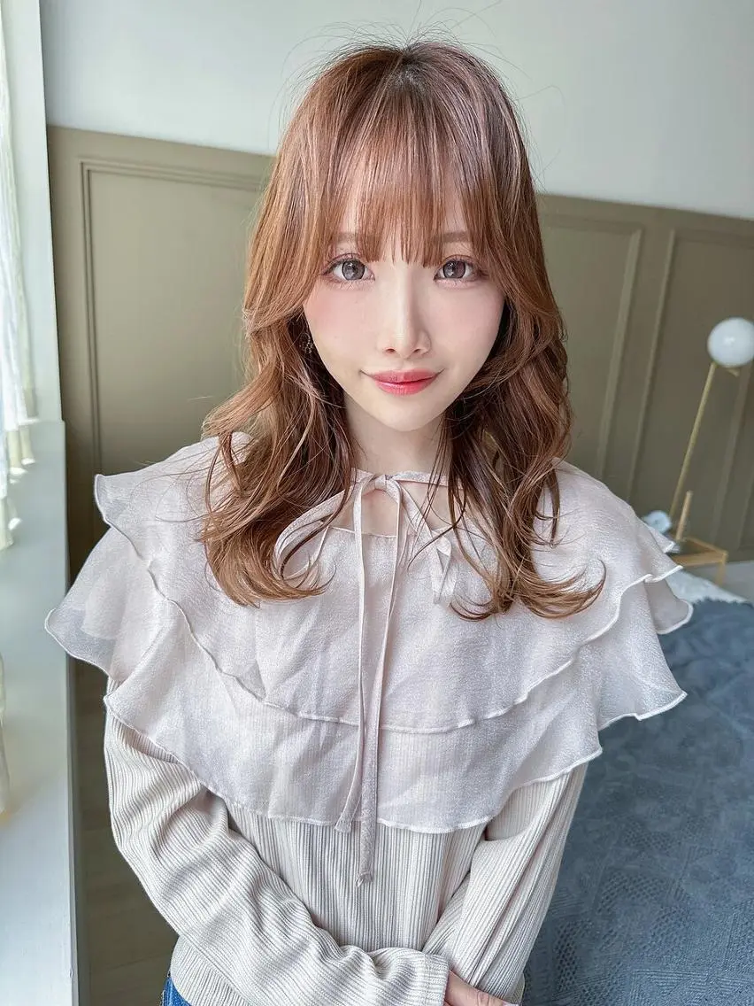 カラー ロング カット ヘアカラー ANGELICA JR和歌山店のヘアスタイル