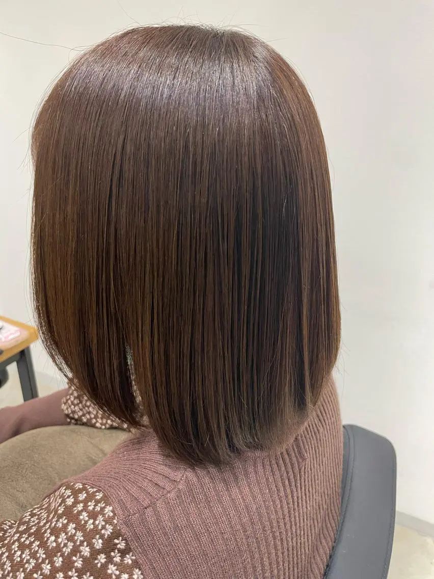ミディアム anB Bのヘアスタイル