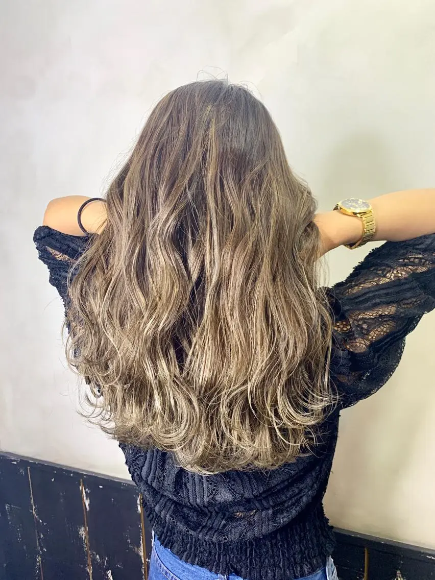 ロング カラー ヘアアレンジ イルミナカラー カット ヘアカラー トリートメント 綺麗な髪質にしたい方 限定🌈清水 祥のヘアスタイル