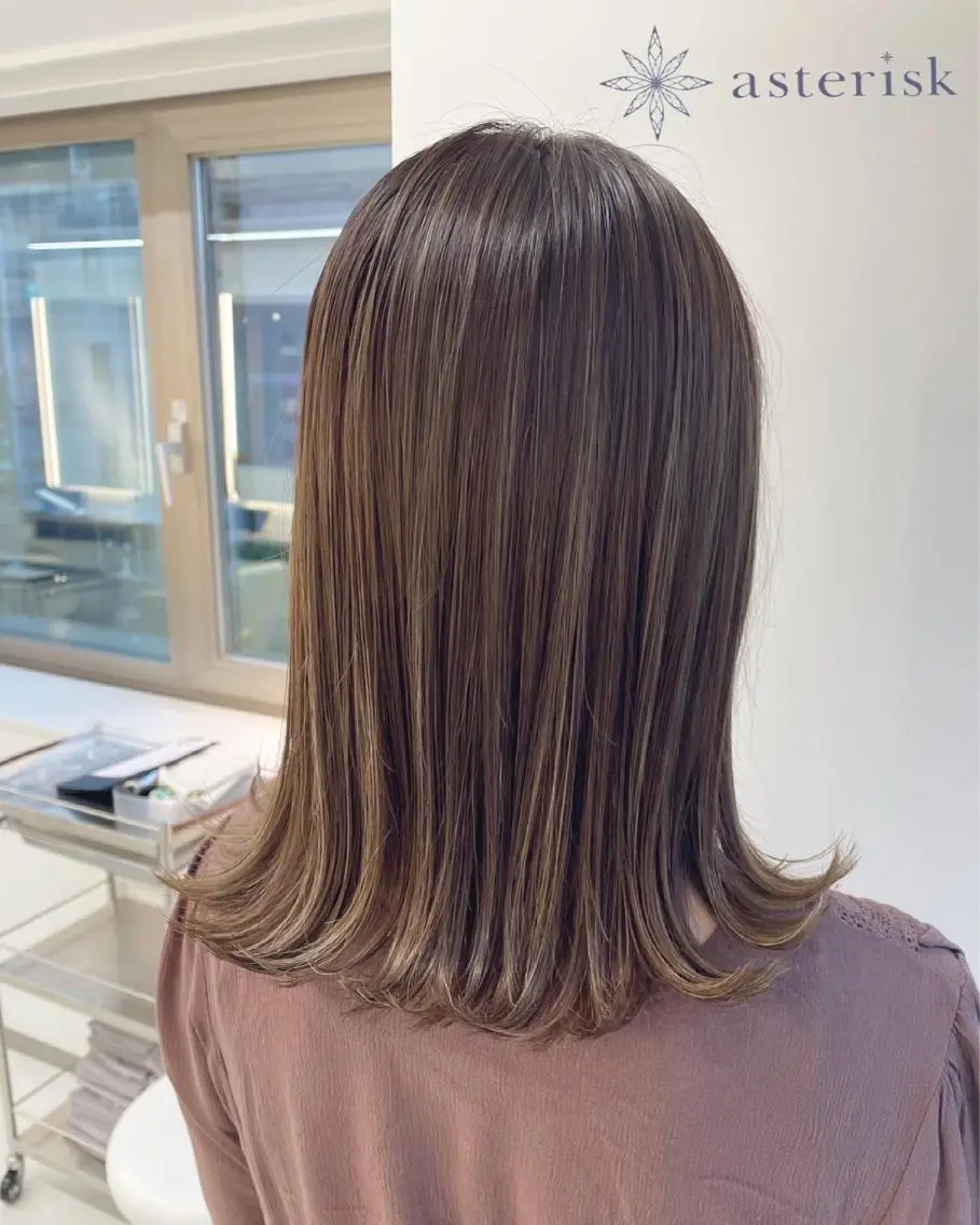 カラー 💈髪質改善メニュー 佐藤 萌💈のヘアスタイル