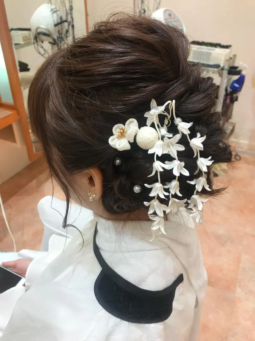 ヘアアレンジ 庄嶋 彩香のヘアスタイル