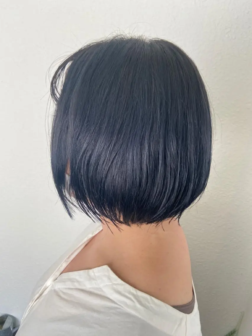 ショート カラー パーマ ヘアアレンジ メンズ キッズ ネイル マツエク・マツパ 透明感カラー 久木原 ゆりのヘアスタイル