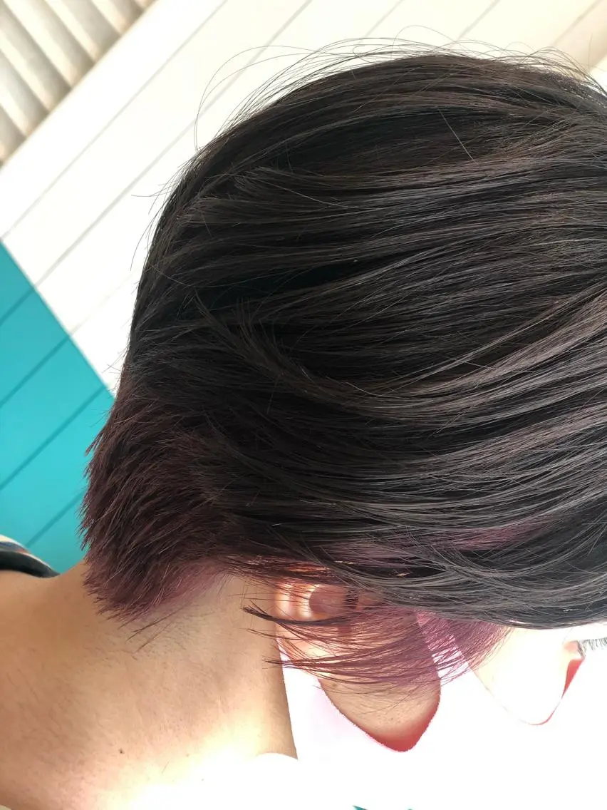 ショート Snaly カラー特化ページのヘアスタイル