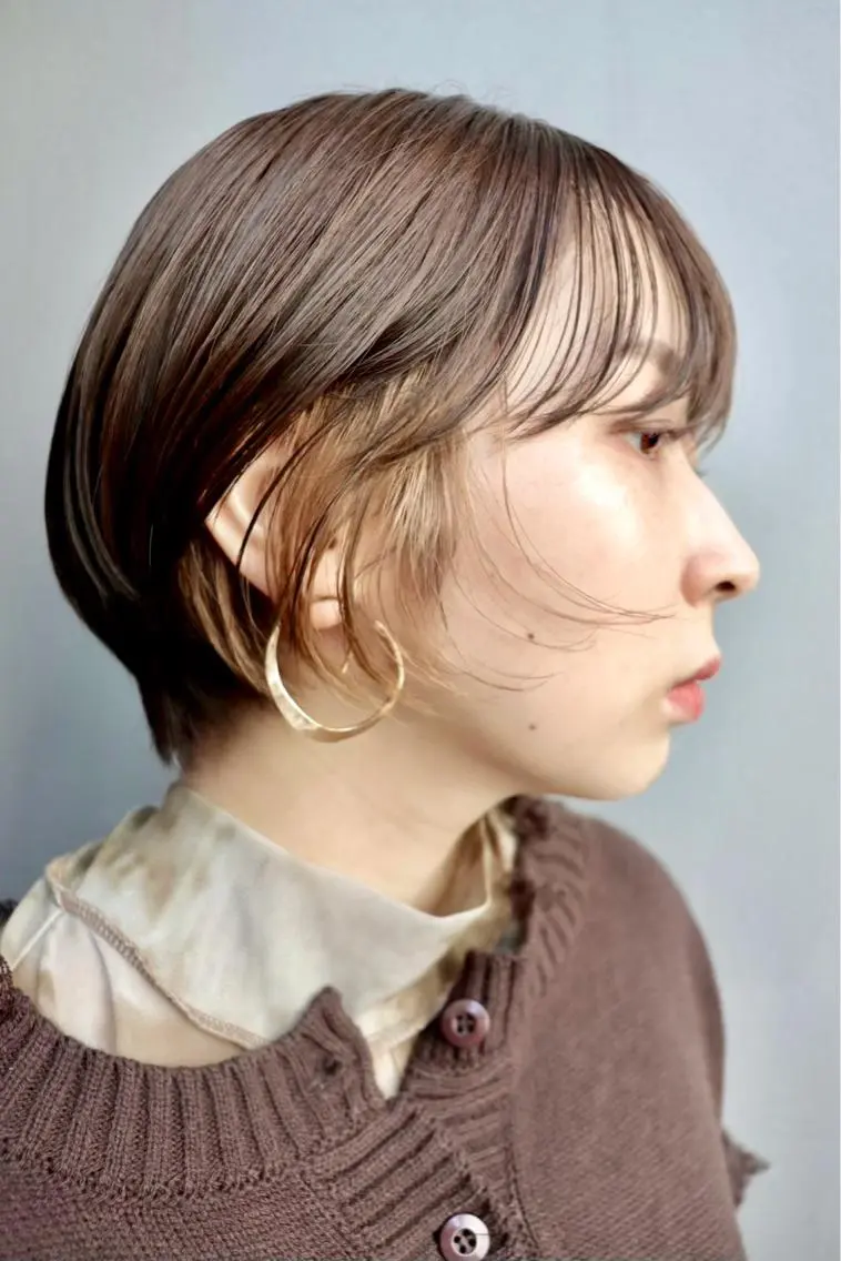 ショート カラー カラー/レイヤー/ 髪質改善/PAAQのヘアスタイル
