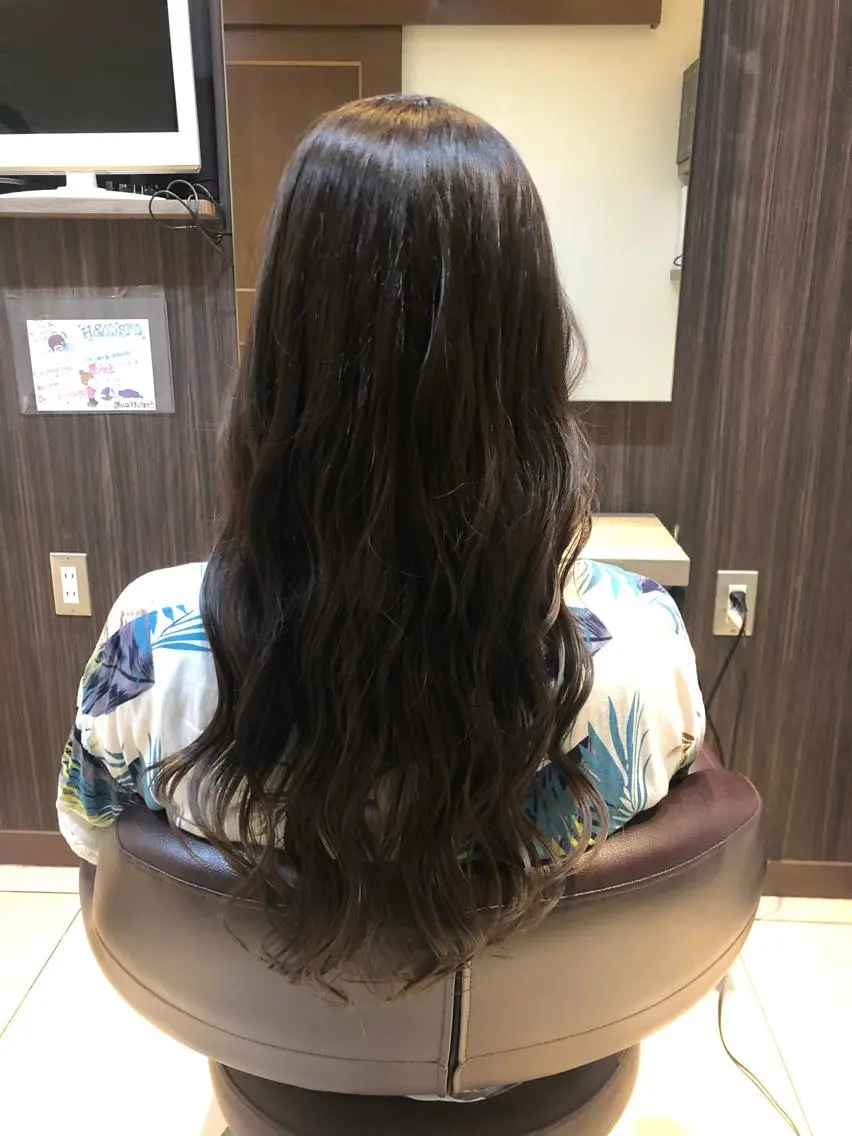 ロング カラー 6月予約解放🐱 櫻庭梢のヘアスタイル