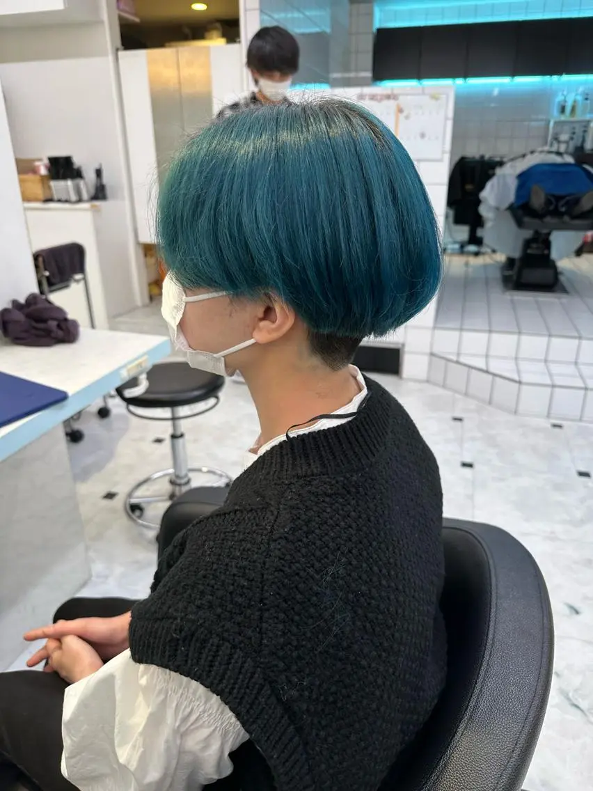 ショート カラー ヘアカラー トリートメント ヘアセット 🪄池袋ハイトーン 🪄ブリーチカラーのヘアスタイル