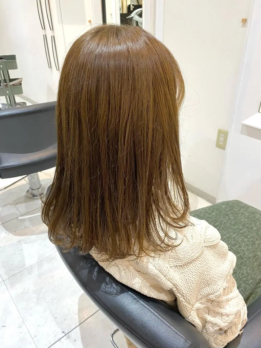 ロング カラー ベージュカラー くさかみさき🌼暖色 /耳つぼ/オタク🌼のヘアスタイル