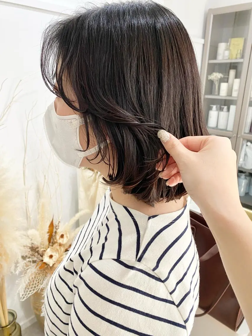 ミディアム カラー ヘアアレンジ ひなの .のその他イメージ