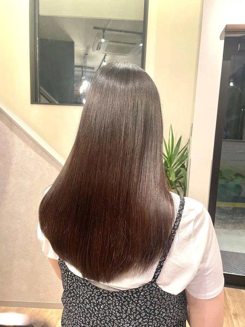 ロング 安倍 辰哉のヘアスタイル