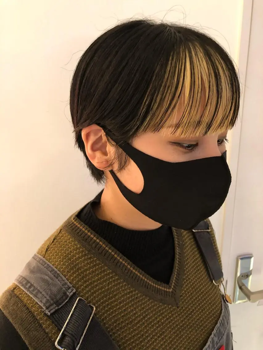 ショート ショートヘア ヤマモト マイのヘアスタイル