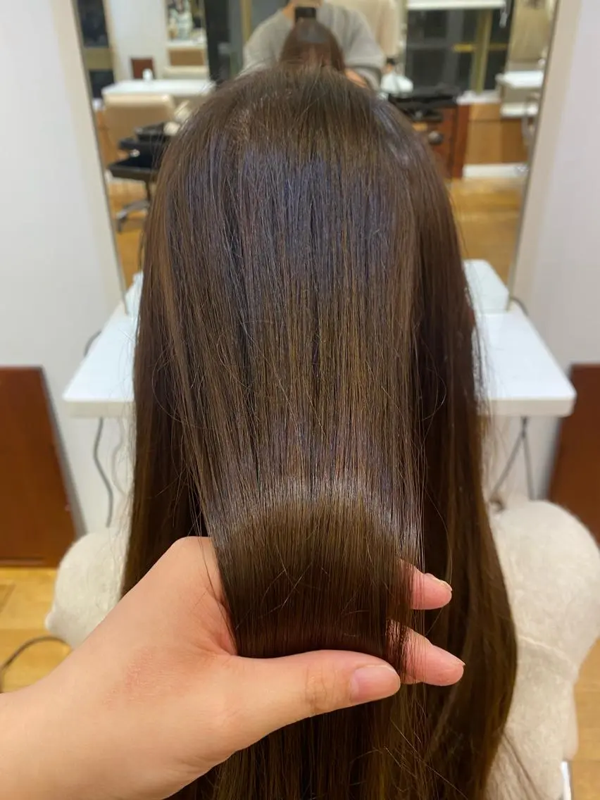 ロング カラー パーマ ヘアアレンジ レイヤー/メンズ🥑 マエダアズミ🥑のヘアスタイル