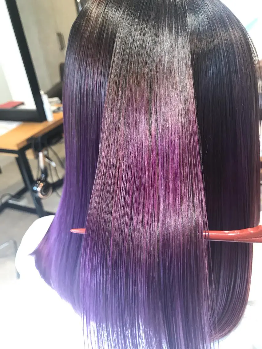 セミロング 最高峰美髪矯正No1 toshiのヘアスタイル