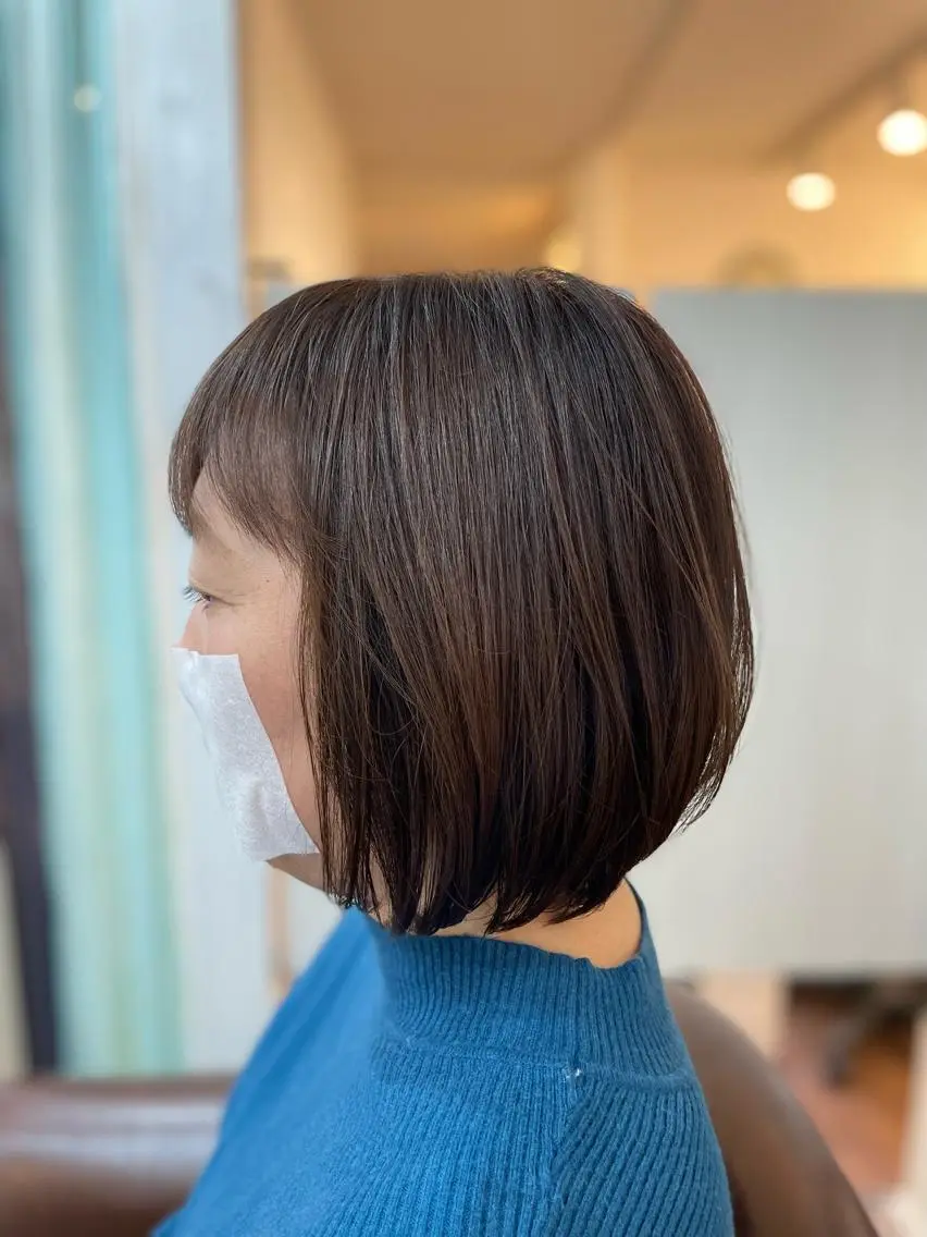 ショート ボブ カット ヘアカラー 🌈elua yukaのヘアスタイル