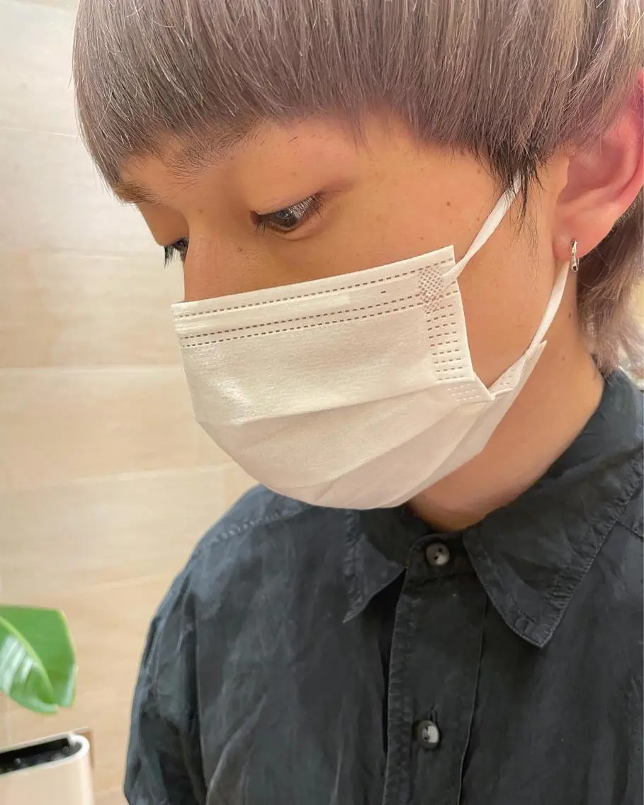 ショート アッシュ 【カット】 根本翔太のヘアスタイル